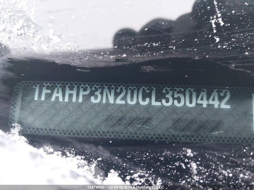 2012 Ford Focus Titanium VIN: 1FAHP3N20CL350442 Lot: 12479880