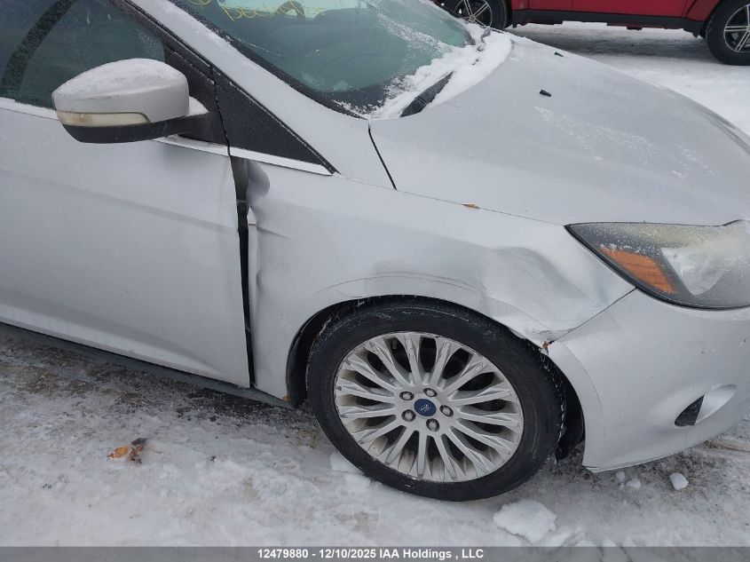 2012 Ford Focus Titanium VIN: 1FAHP3N20CL350442 Lot: 12479880