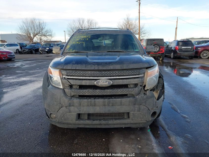 2013 Ford Explorer Limited VIN: 1FM5K8F84DGA76812 Lot: 12479885