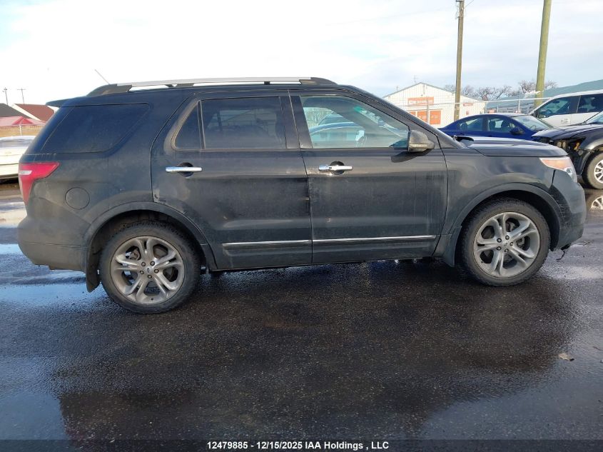 2013 Ford Explorer Limited VIN: 1FM5K8F84DGA76812 Lot: 12479885