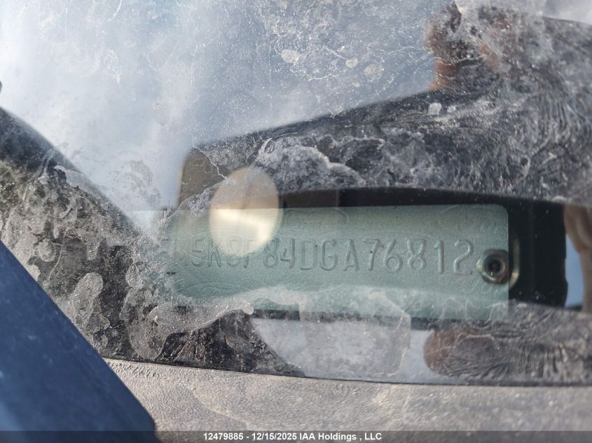 2013 Ford Explorer Limited VIN: 1FM5K8F84DGA76812 Lot: 12479885