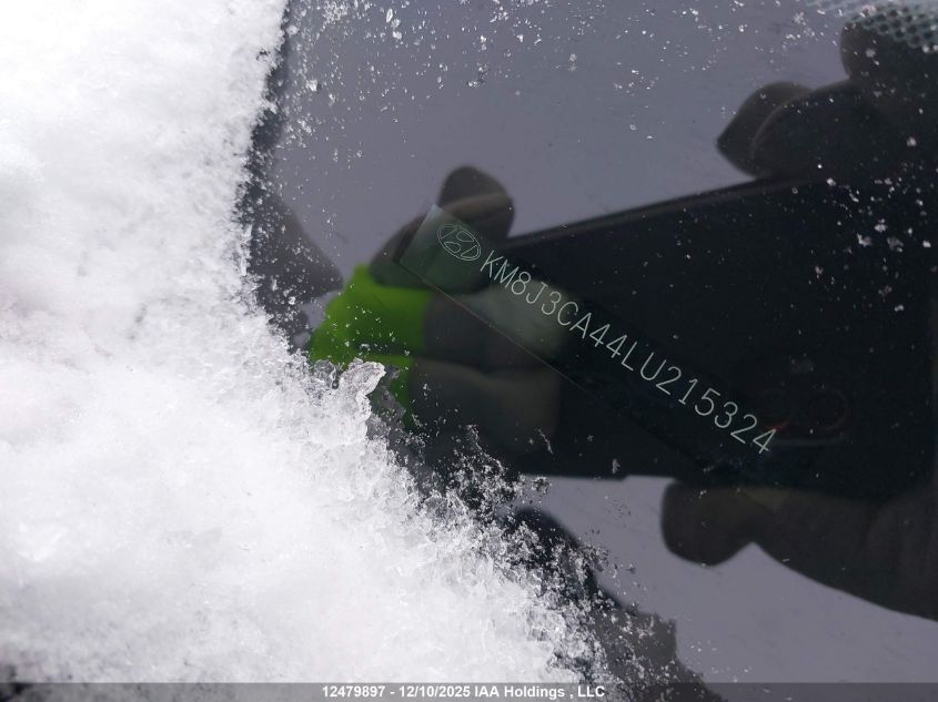 2020 Hyundai Tucson VIN: KM8J3CA44LU215324 Lot: 12479897