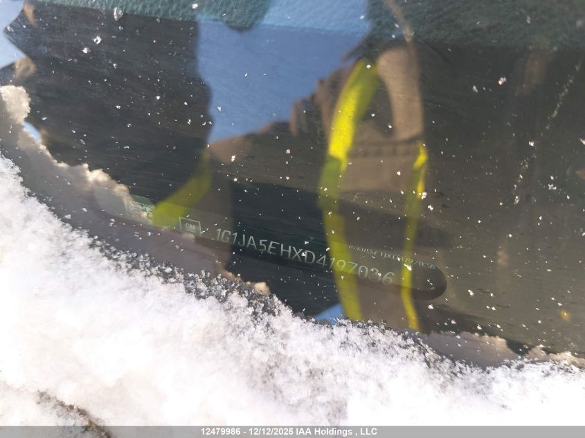 2013 Chevrolet Sonic VIN: 1G1JA5EHXD4197036 Lot: 12479986