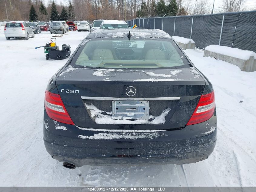 2014 Mercedes-Benz C 250 VIN: WDDGJ4HB5EG195171 Lot: 12480012