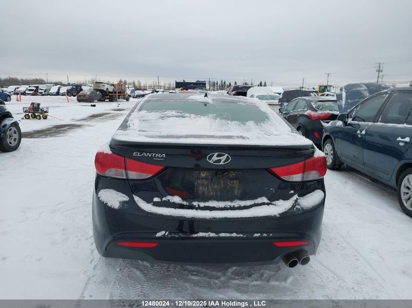 2013 Hyundai Elantra Se VIN: KMHDH6AE3DU001581 Lot: 12480024