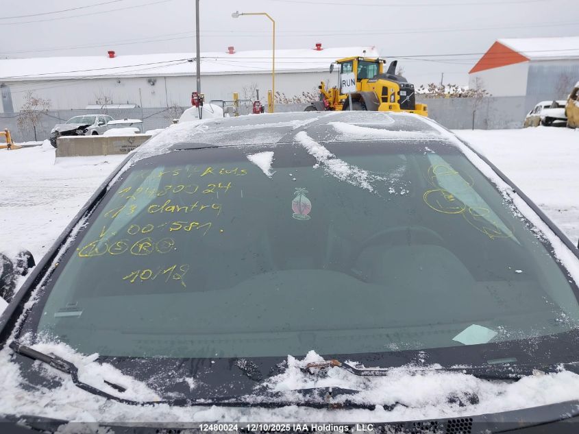 2013 Hyundai Elantra Se VIN: KMHDH6AE3DU001581 Lot: 12480024