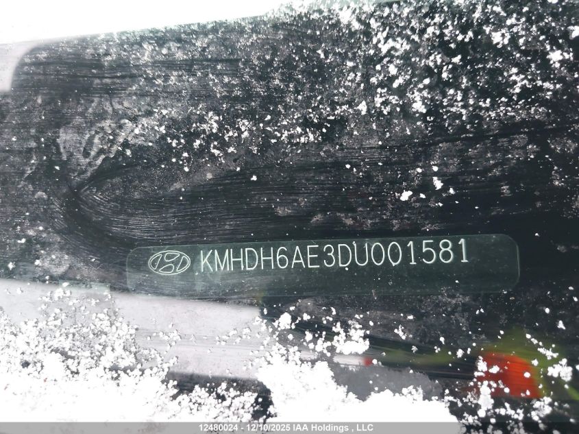 2013 Hyundai Elantra Se VIN: KMHDH6AE3DU001581 Lot: 12480024