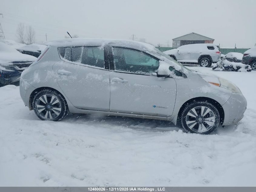 2013 Nissan Leaf Sl VIN: 1N4AZ0CP3DC404939 Lot: 12480026