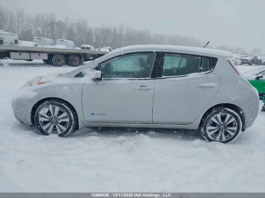 2013 Nissan Leaf Sl VIN: 1N4AZ0CP3DC404939 Lot: 12480026