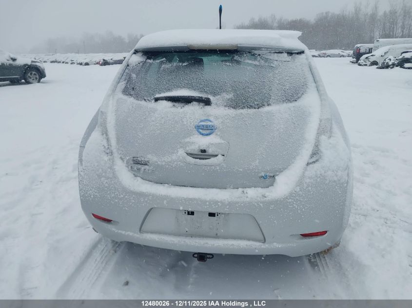 2013 Nissan Leaf Sl VIN: 1N4AZ0CP3DC404939 Lot: 12480026