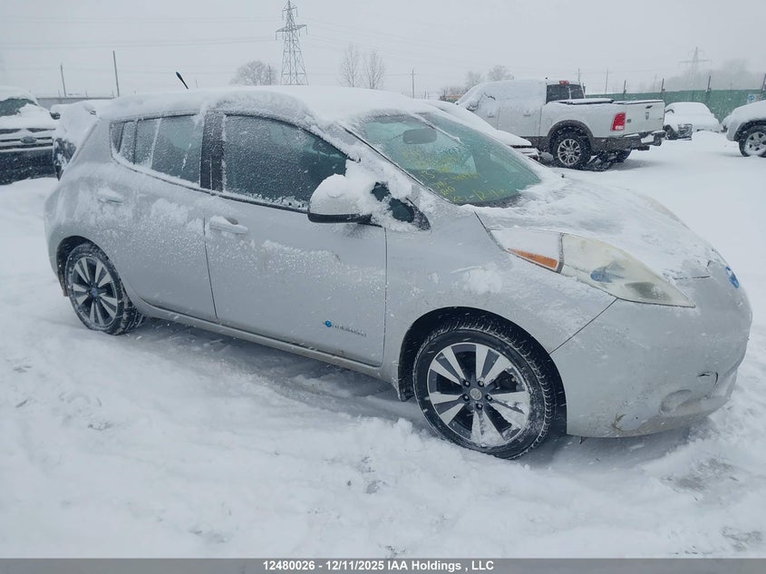 1N4AZ0CP3DC404939 2013 Nissan Leaf Sl auction photo 1