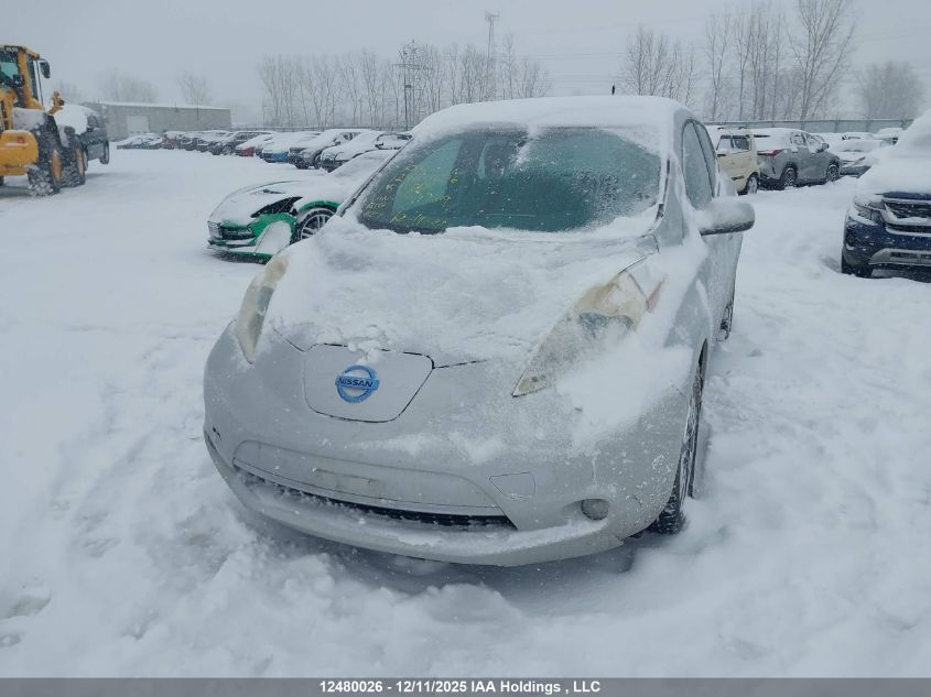 2013 Nissan Leaf Sl VIN: 1N4AZ0CP3DC404939 Lot: 12480026