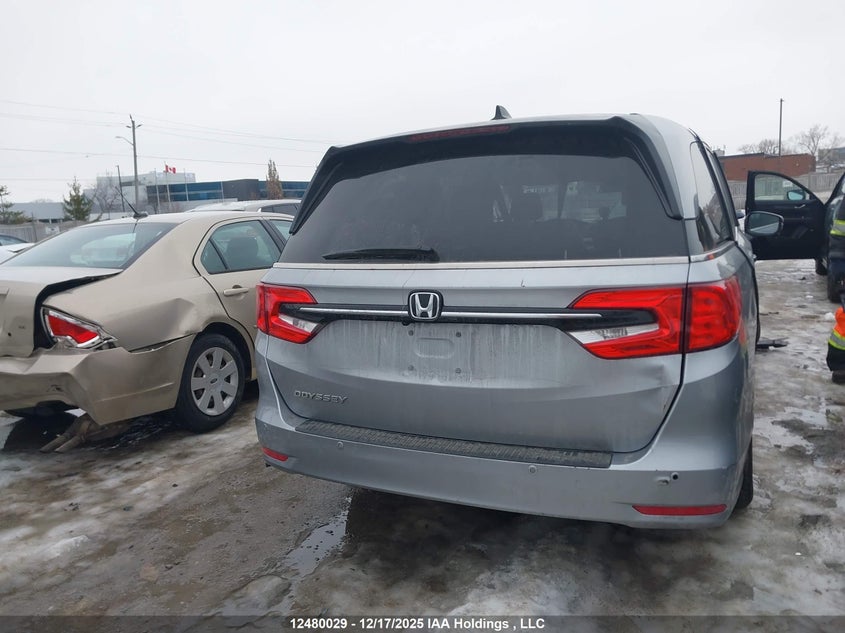 2022 Honda Odyssey Ex-L VIN: 5FNRL6H6XNB501285 Lot: 12480029