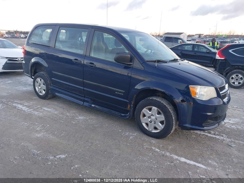 2C4RDGBGXCR421121 2012 Dodge Grand Caravan Se auction photo 1