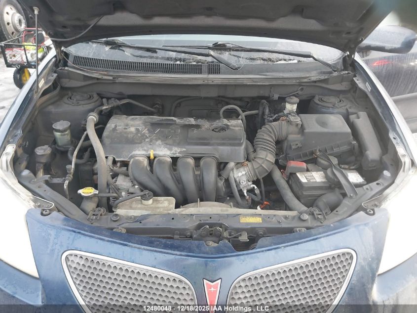 2005 Pontiac Vibe VIN: 5Y2SL638X5Z432134 Lot: 12480048