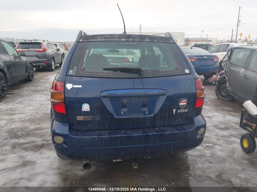 2005 Pontiac Vibe VIN: 5Y2SL638X5Z432134 Lot: 12480048