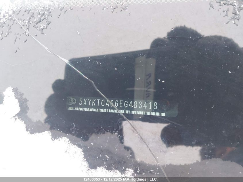 2014 Kia Sorento Lx/Lx Premium/Se VIN: 5XYKTCA66EG483418 Lot: 12480053