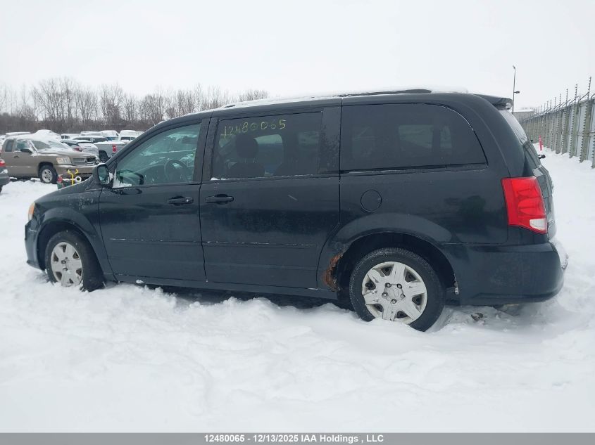 2012 Dodge Grand Caravan Se/Sxt VIN: 2C4RDGBG8CR418489 Lot: 12480065