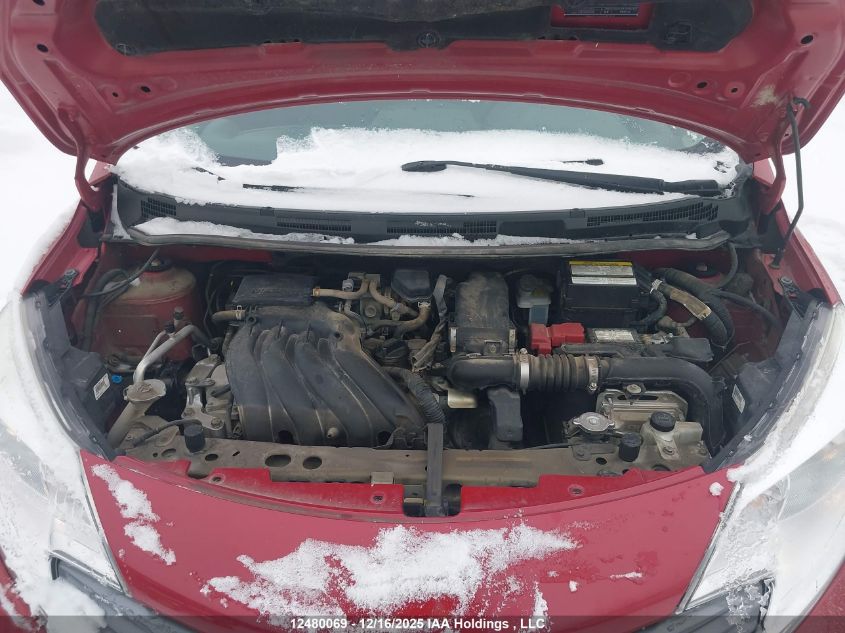 2015 Nissan Versa Note 1.6 S/1.6 Sl/1.6 Sr/1.6 Sv VIN: 3N1CE2CP7FL414801 Lot: 12480069