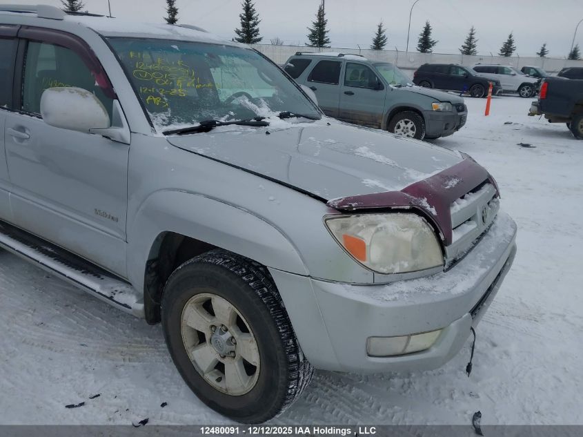 2004 Toyota 4Runner Limited VIN: JTEBT17R348015671 Lot: 12480091