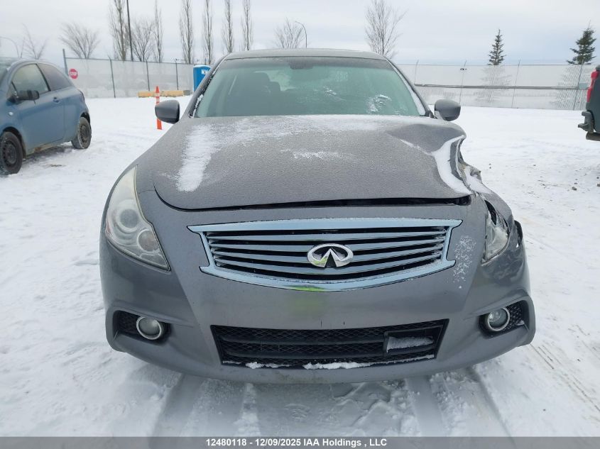 2012 Infiniti G37X VIN: JN1CV6AR6CM681280 Lot: 12480118