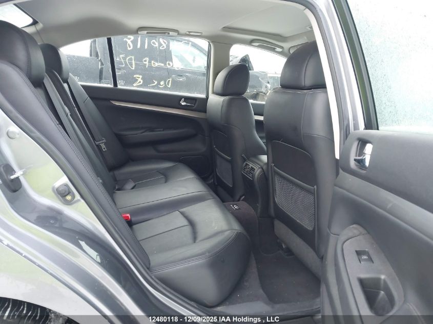 2012 Infiniti G37X VIN: JN1CV6AR6CM681280 Lot: 12480118