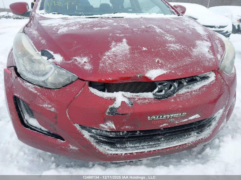 2016 Hyundai Elantra VIN: 5NPDH4AE0GH712582 Lot: 12480134