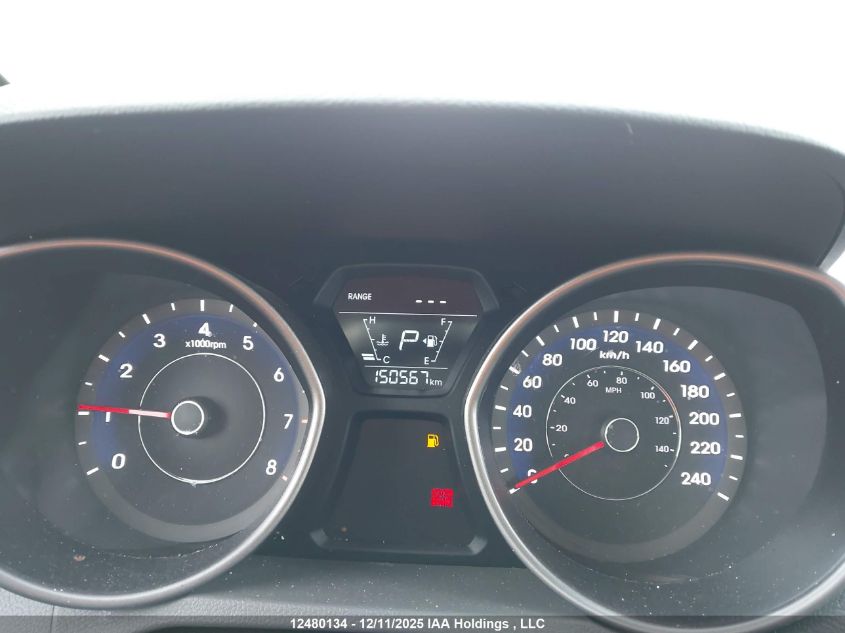 2016 Hyundai Elantra VIN: 5NPDH4AE0GH712582 Lot: 12480134