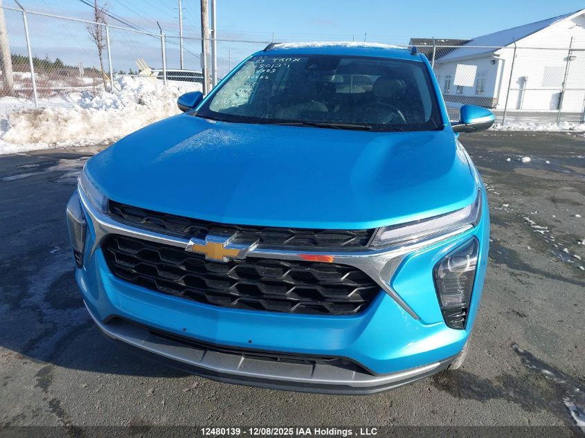 2025 Chevrolet Trax 1Lt VIN: KL77LHE29SC156888 Lot: 12480139