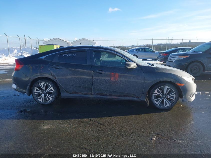 2016 Honda Civic Ex-T VIN: 2HGFC1F41GH106191 Lot: 12480150