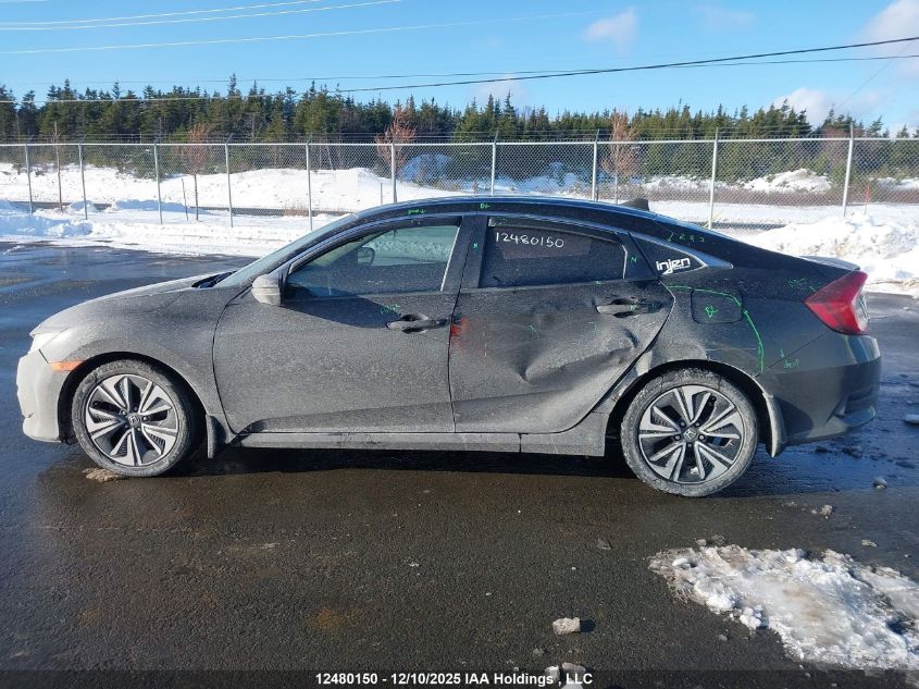 2016 Honda Civic Ex-T VIN: 2HGFC1F41GH106191 Lot: 12480150