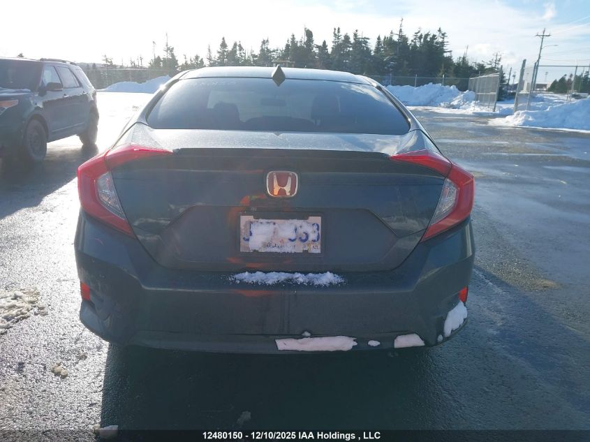 2016 Honda Civic Ex-T VIN: 2HGFC1F41GH106191 Lot: 12480150