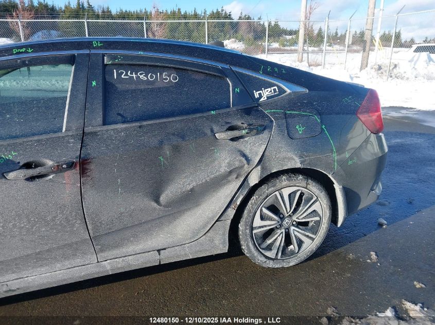 2016 Honda Civic Ex-T VIN: 2HGFC1F41GH106191 Lot: 12480150