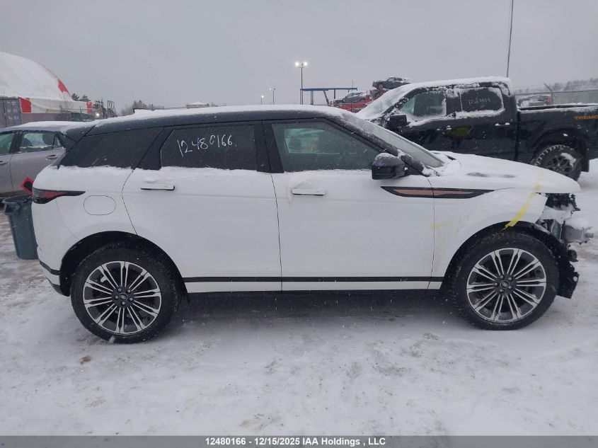 2025 Land Rover Range Rover Evoque P250 Dynamic Se VIN: SALZL2FX0SH265089 Lot: 12480166