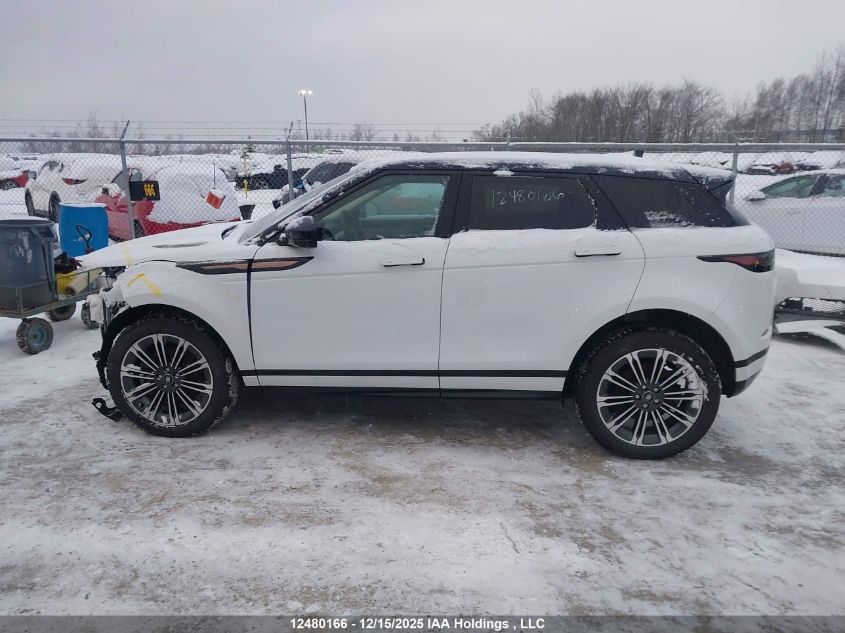 2025 Land Rover Range Rover Evoque P250 Dynamic Se VIN: SALZL2FX0SH265089 Lot: 12480166