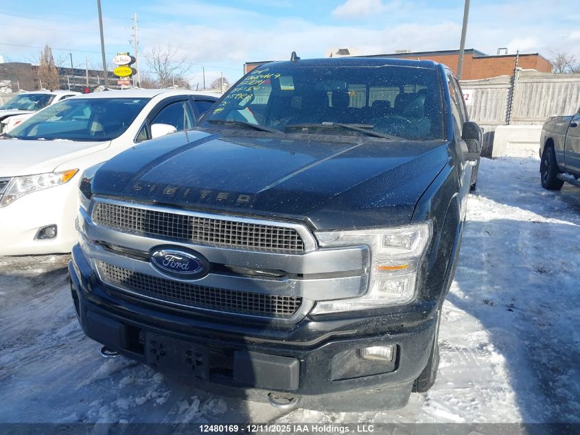 2018 Ford F-150 Limited VIN: 1FTEW1EG4JFE27311 Lot: 12480169