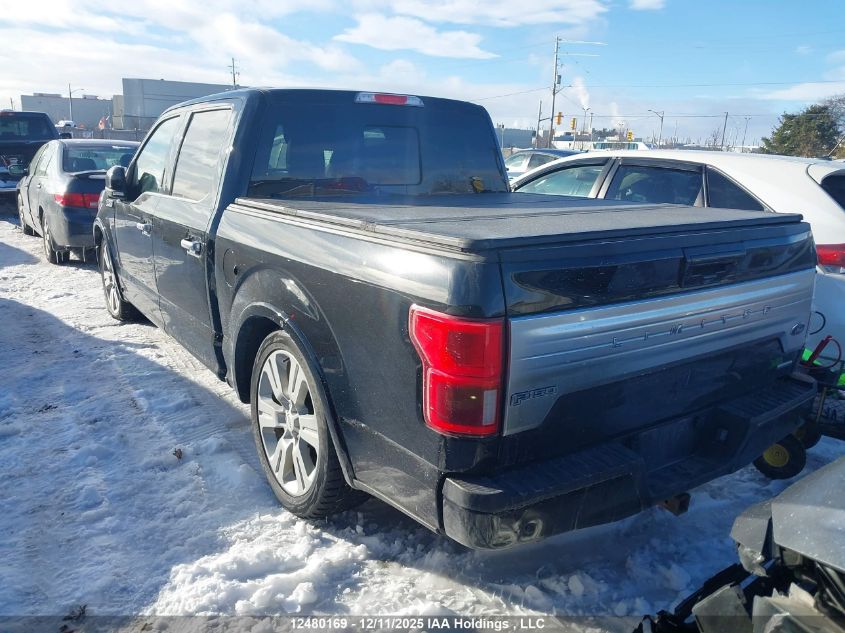 2018 Ford F-150 Limited VIN: 1FTEW1EG4JFE27311 Lot: 12480169