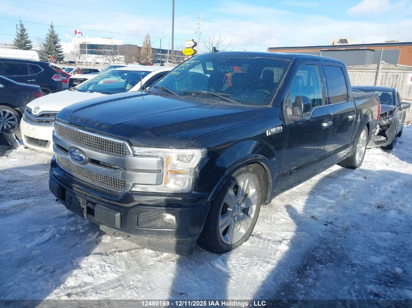 2018 Ford F-150 Limited VIN: 1FTEW1EG4JFE27311 Lot: 12480169