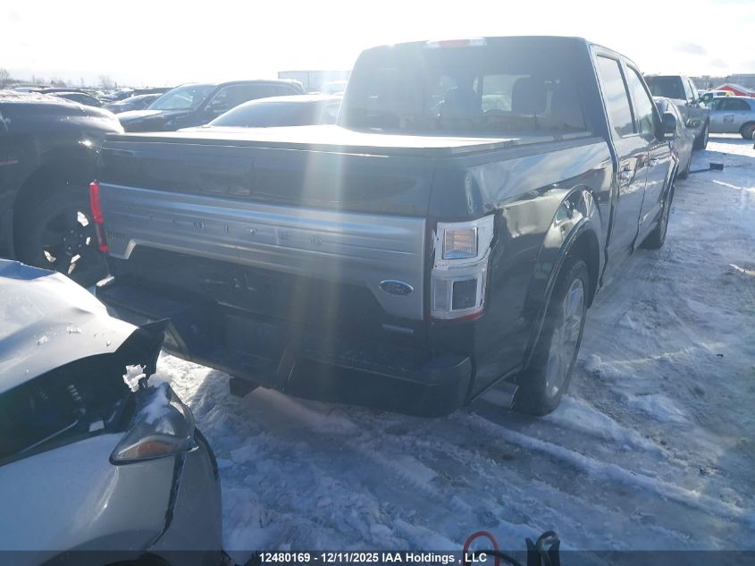 2018 Ford F-150 Limited VIN: 1FTEW1EG4JFE27311 Lot: 12480169