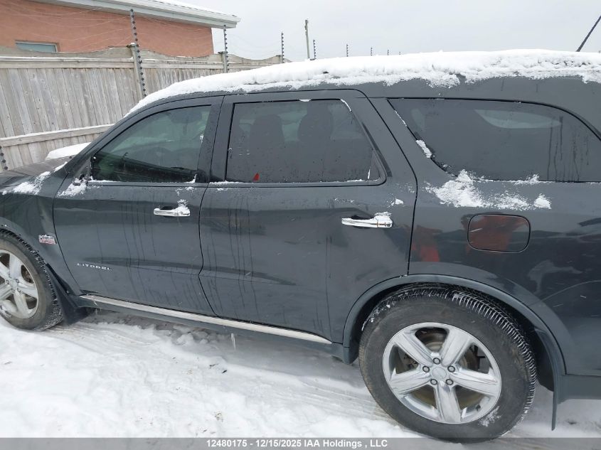 2011 Dodge Durango Citadel VIN: 1D4SE5GT3BC720744 Lot: 12480175