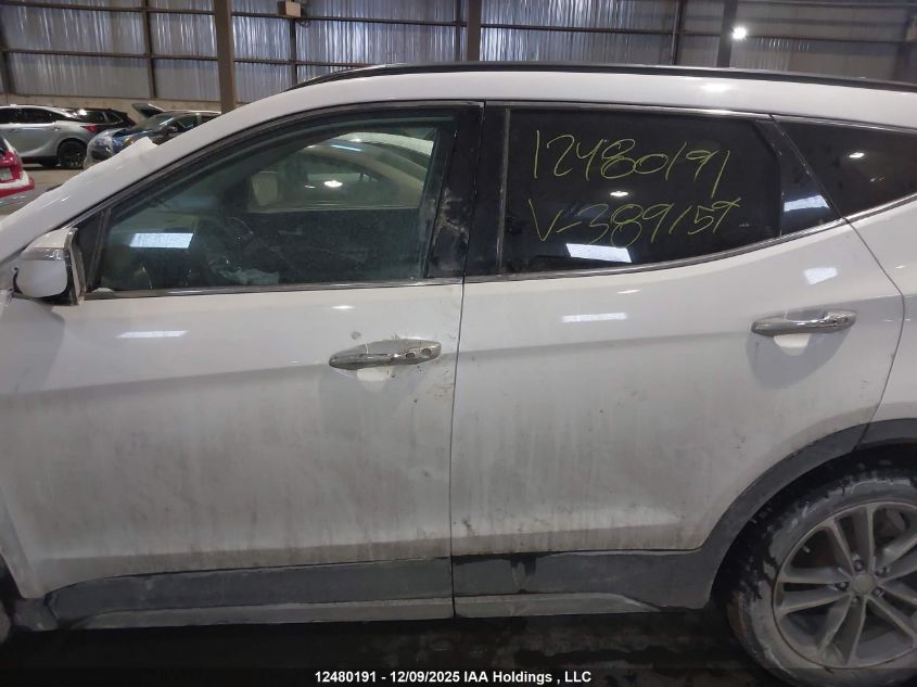 2017 Hyundai Santa Fe Sport VIN: 5XYZUDLAXHG389159 Lot: 12480191