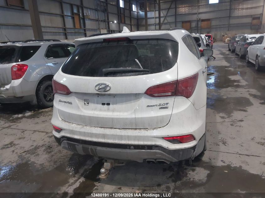 2017 Hyundai Santa Fe Sport VIN: 5XYZUDLAXHG389159 Lot: 12480191
