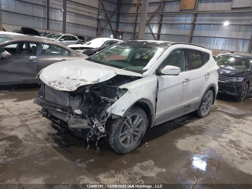 2017 Hyundai Santa Fe Sport VIN: 5XYZUDLAXHG389159 Lot: 12480191