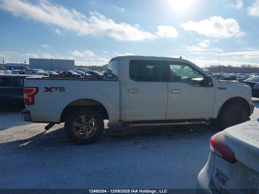 2020 Ford F150 Supercrew VIN: 1FTEW1E57LFA85810 Lot: 12480204