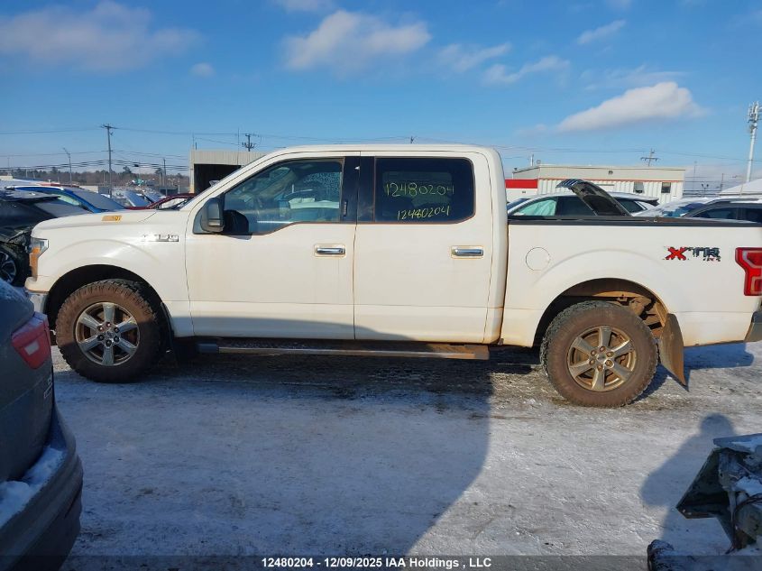 2020 Ford F150 Supercrew VIN: 1FTEW1E57LFA85810 Lot: 12480204