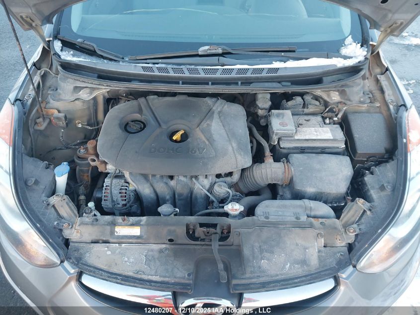 2013 Hyundai Elantra Gl VIN: 5NPDH4AE8DH396733 Lot: 12480207