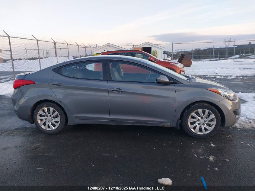 2013 Hyundai Elantra Gl VIN: 5NPDH4AE8DH396733 Lot: 12480207