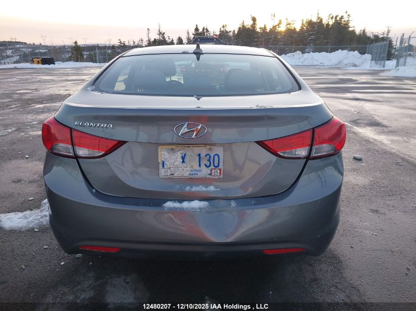 2013 Hyundai Elantra Gl VIN: 5NPDH4AE8DH396733 Lot: 12480207
