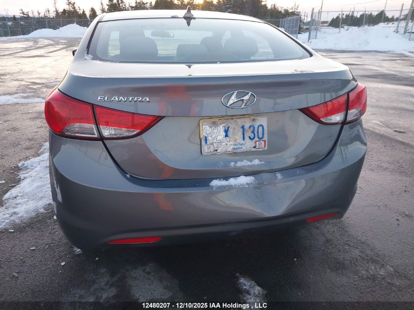 2013 Hyundai Elantra Gl VIN: 5NPDH4AE8DH396733 Lot: 12480207