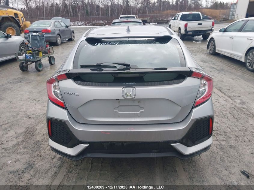 2018 Honda Civic Lx VIN: SHHFK7H24JU309295 Lot: 12480209